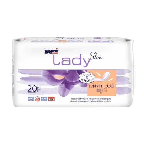 SENI LADY SLIM MINI PLUS URIINIPIDAM. SIDEMED 260ML N20