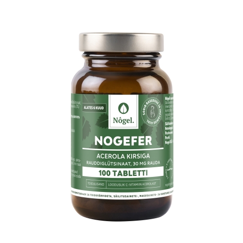 Product image of NOGEFER ACEROLA KIRSIGA TBL 30MG N100