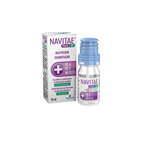Product image of NAVITAE PLUS PF SILMATILGAD SÄILITUSAINETA 10ML