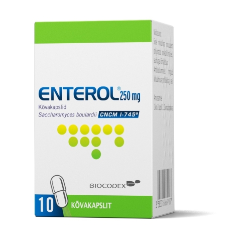 Product image of ENTEROL CAPS 250MG N10