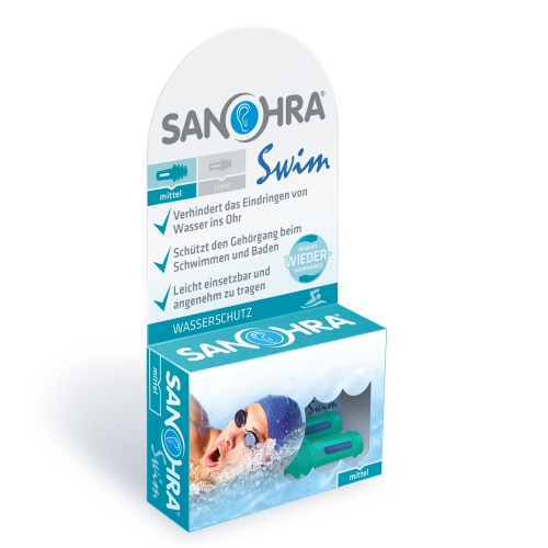 Product image of KÕRVATROPID SANOHRA SWIM TÄISKASVANUTELE 1 PAAR
