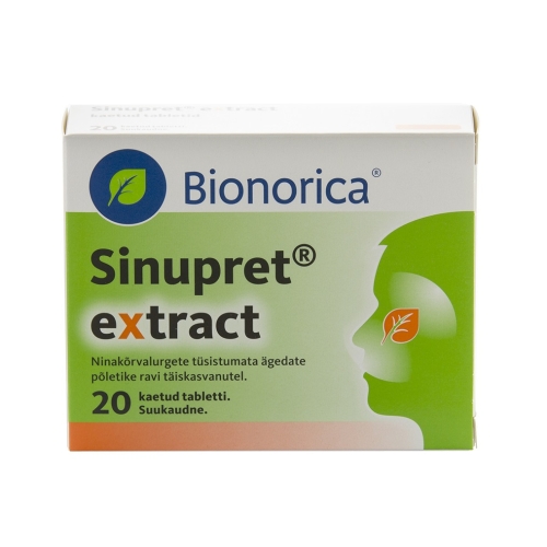 Product image of SINUPRET EXTRACT KAETUD TBL 12+36+36+36+36MG N20