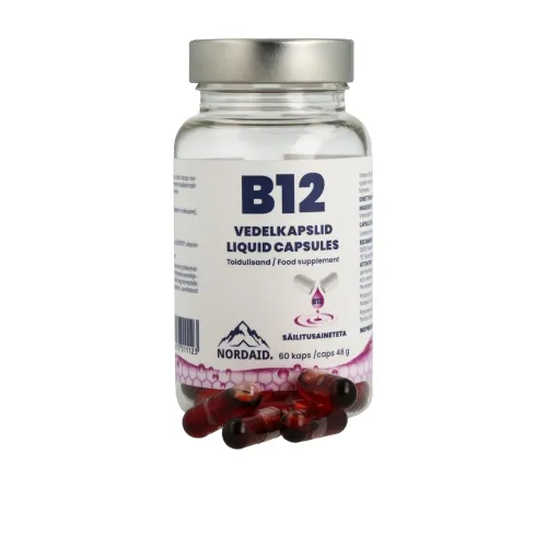 Product image of NORDAID B12 VEDELKAPSEL N60