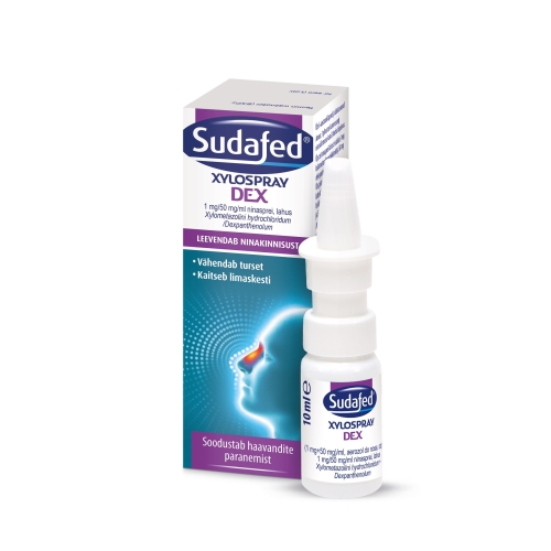 Product image of SUDAFED XYLOSPRAY DEX NINASPREI 1MG+50MG/ML 10ML