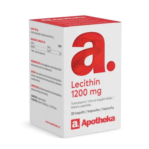 Product image of A. LECITHIN KAPSLID 1200MG N30