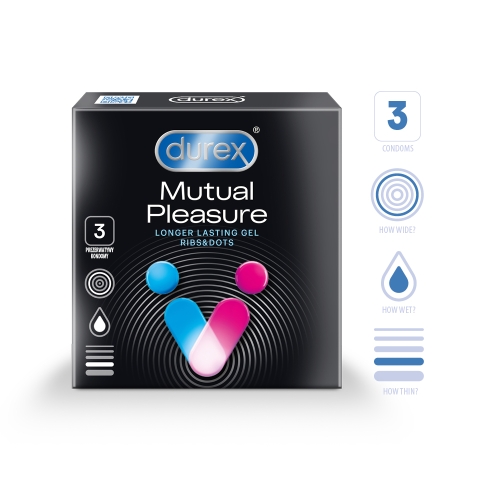Product image of DUREX KONDOOMID MUTUAL PLEASURE N3