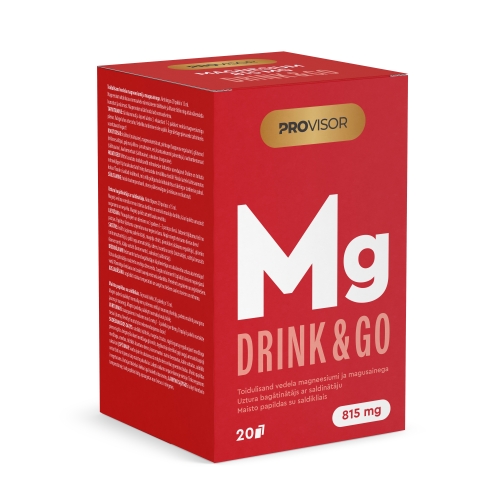 Product image of PROVISOR MAGNESIUM DRINK AND GO 125MG N20