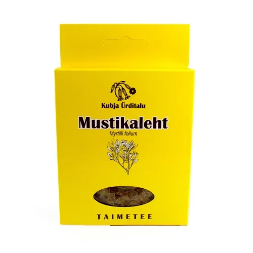 Product image of KUBJA MUSTIKALEHED (MYRTILLI FOLIA) 15G