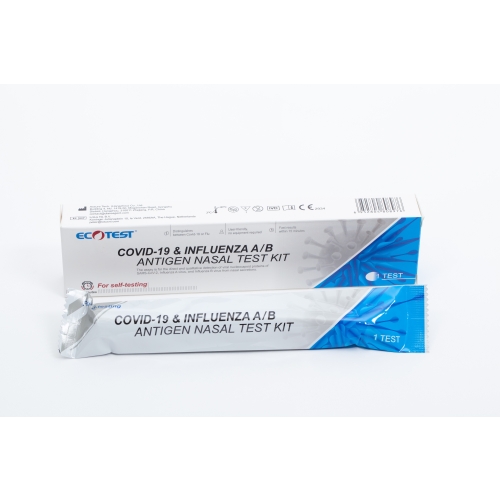 Product image of ANTIGEENI PLIIATSTEST COVID-19 JA A/B GRIPIVIIRUS ECOTEST N1