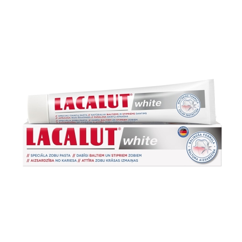 Product image of LACALUT HAMBAPASTA WHITE 75ML UUS