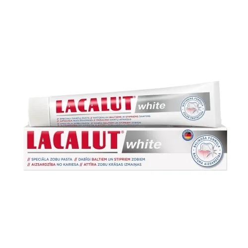 Product image of LACALUT HAMBAPASTA WHITE 75ML UUS