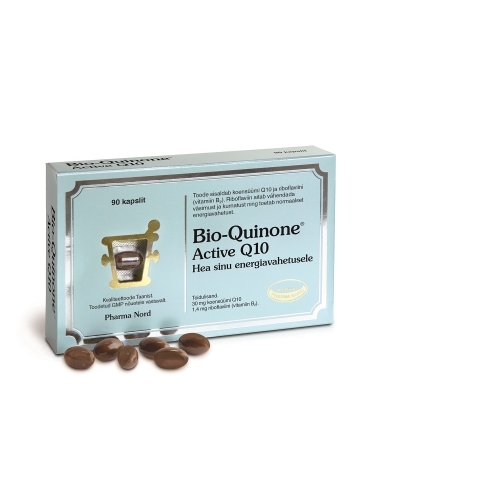 BIO-QUINONE ACTIVE Q10 CAPS 30MG N90 - Tootepilt 