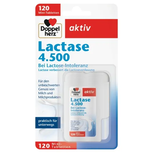 DOPPELHERZ AKTIV LACTASE 4500 N120 - Tootepilt 