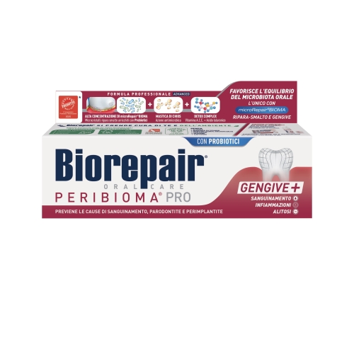 BIOREPAIR PERIBIOMA PRO+ HAMBAPASTA 75ML - Tootepilt 
