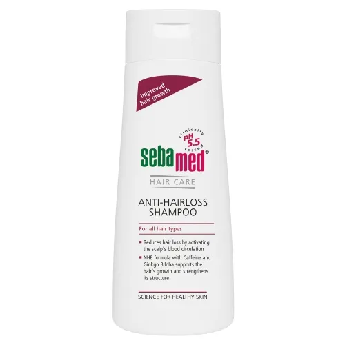 Product image of SEBAMED SHAMPOON JUUSTE VÄLJALANGEMISE VASTU 200ML