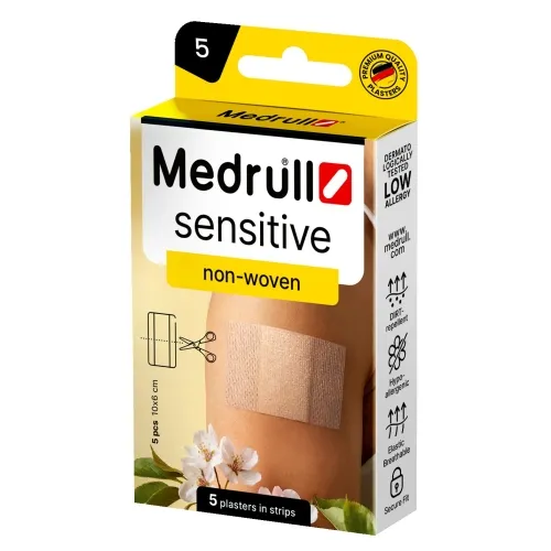 Product image of MEDRULL PLAASTER SENSITIVE 10X6CM N5 LÕIGATAV