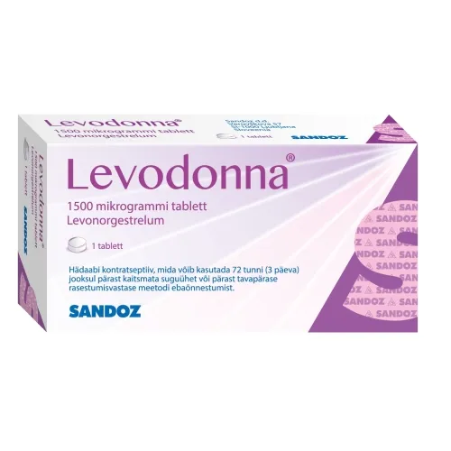 Product image of LEVODONNA TBL 1500MCG N1