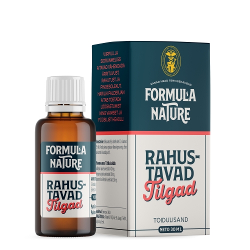 Product image of FORMULA NATURE RAHUSTAVAD TILGAD 30ML