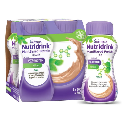 Product image of NUTRIDRINK PLANTBASED PROTEIN CAPPUCCINO 200ML N4