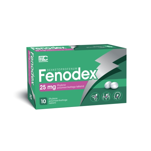 Product image of FENODEX KATTEGA TBL 25MG N10