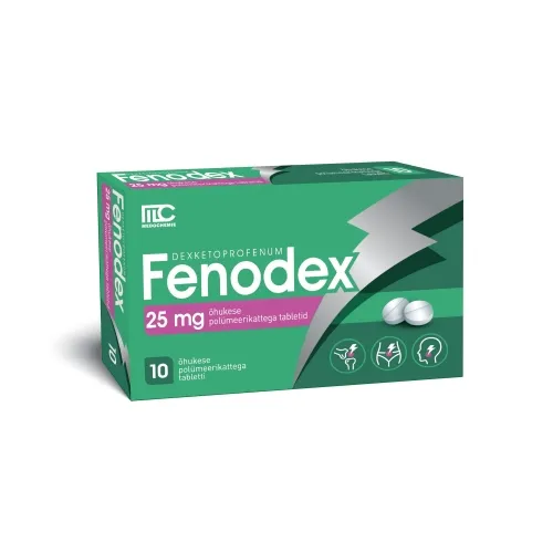 Product image of FENODEX KATTEGA TBL 25MG N10