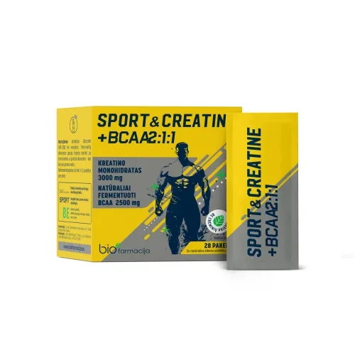 SPORT&CREATINE+BCAA 2:1:1 N28 - Tootepilt 