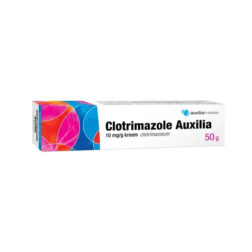 Product image of CLOTRIMAZOLE AUXILIA KREEM 10MG/G 50G N1