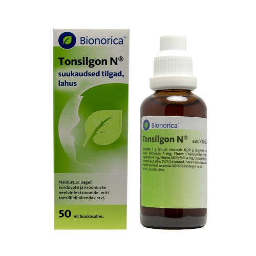 Product image of TONSILGON N SUUKAUDSED TILGAD 50ML