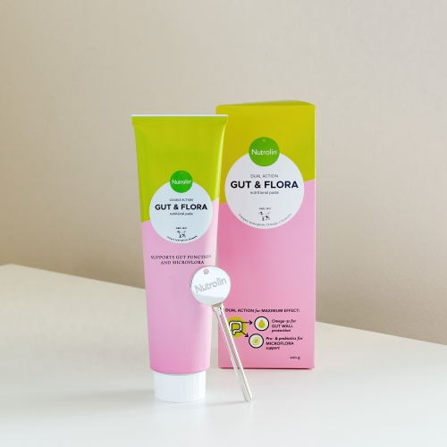Product image of Nutrolin Gut & Flora toiteainetepasta kassile ja koerale 200 g
