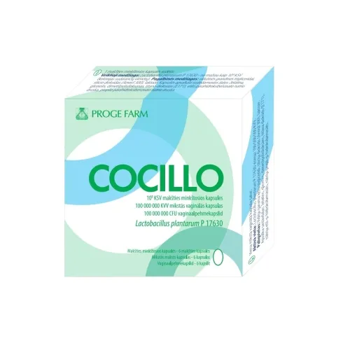 COCILLO VAGINAALSED PEHMEKAPSLID N6 - Tootepilt
