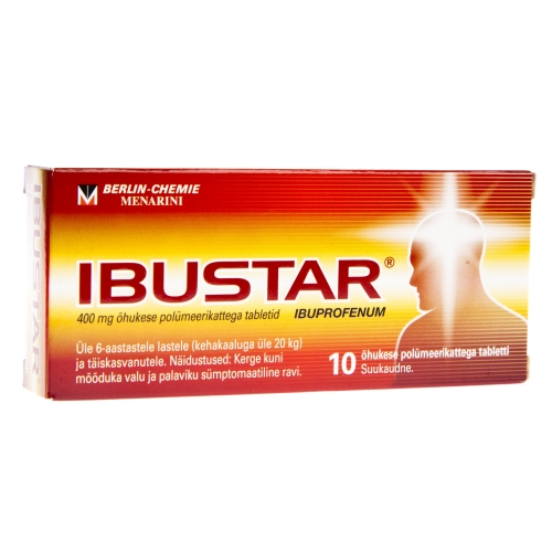 Product image of IBUSTAR TBL 400MG N10