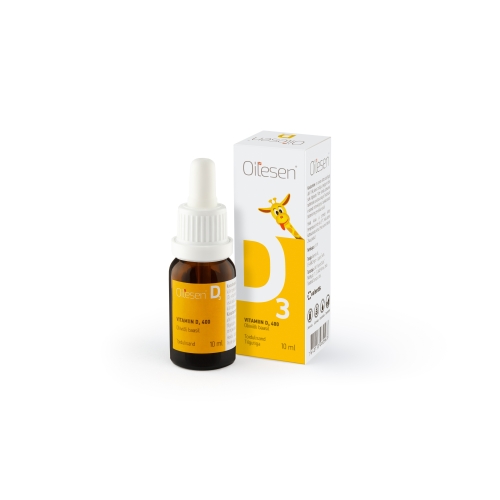 OILESEN VITAMIIN D3 TILGAD 400IU 10ML - Tootepilt 