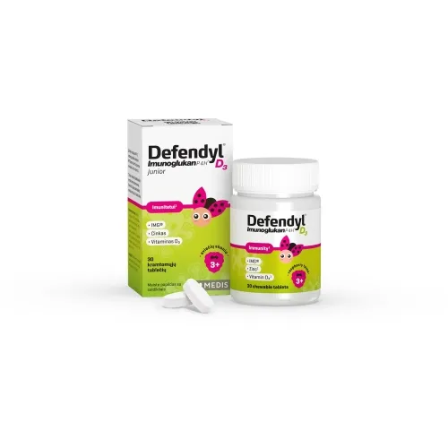 Product image of DEFENDYL® IMUNOGLUKAN P4H® D3 JUNIOR NÄRIMISTBL N30