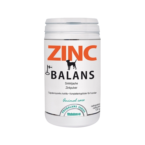 Product image of Vitabalans Probalans Zincbalans toidulisand koertele 120 g