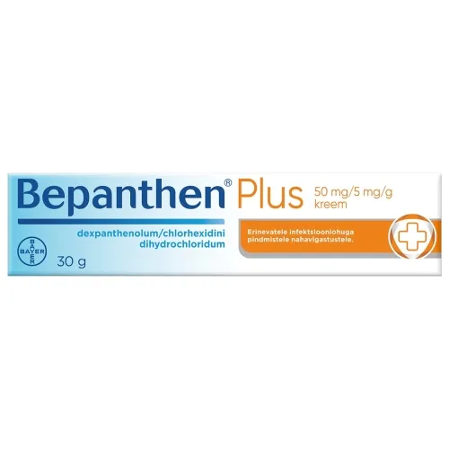 BEPANTHEN PLUS KREEM 50MG+5MG/G 30G