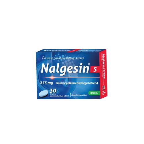 Product image of NALGESIN S TBL 275MG N30