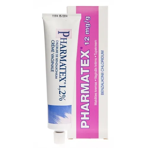 Product image of PHARMATEX 12MG/G VAGINAALKREEM 1,2% 72G