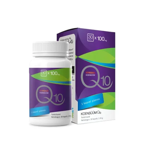 Product image of STRONG NATURE KOENSÜÜM Q10 STRONG CAPS 100MG N30