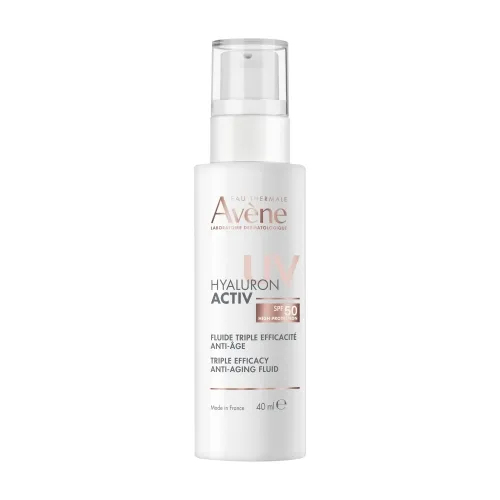 AVENE HYALURON ACTIV UV NÄOEMULSIOON SPF50 40ML - Tootepilt 
