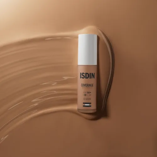ISDIN JUMESTUSKREEM COVERAGE SPF50+ 30G 4.0 GOLDEN - Tootepilt 2