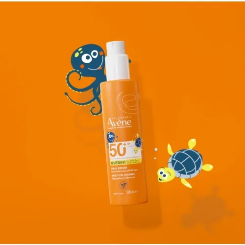 AVENE SUN PÄIKESEKAITSESPREI SPF50+ KOGU PERELE 400ML - Tootepilt 1