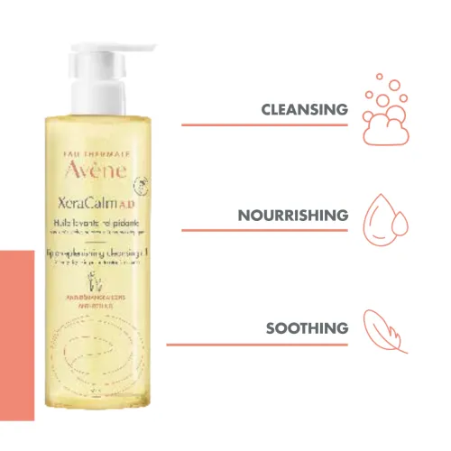 AVENE XERACALM A.D PESEMISÕLI LIPIIDE TAASTAV 400ML - Tootepilt 1
