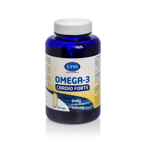 Product image of LYSI OMEGA-3 CARDIO FORTE KAPSLID N120