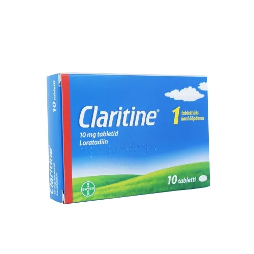 CLARITINE TBL 10MG N10 (TML) - Tootepilt 