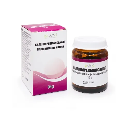 Product image of KAALIUMPERMANGANAAT 10G (PAIRA)