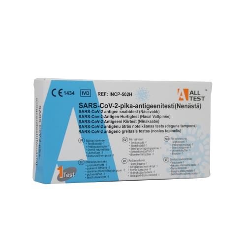 Product image of ANTIGEENI KIIRTEST COVID-19 ALLTEST ISE TESTIMISEKS N1
