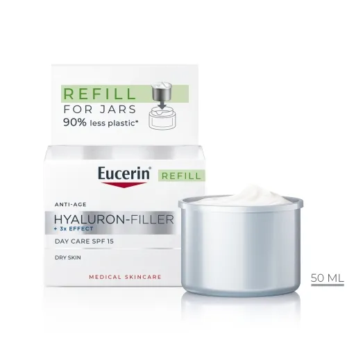 Product image of EUCERIN HYALURON-FILLER PÄEVAKREEM TÄITEPAKK SPF15 50ML