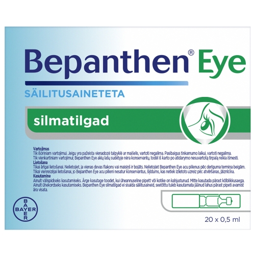 Product image of BEPANTHEN EYE SILMATILGAD 0,5ML N20