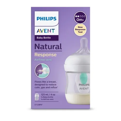 Product image of AVENT TOITMISPUDEL NATURAL AIRFREE 125ML 0+