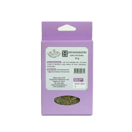 Product image of HOBUMADARA ÜRT (GALII VERI HERBA) 20G (KARP)